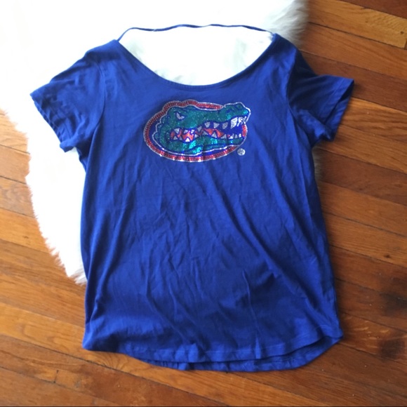 4her by Carl Banks Tops - Florida Gators Scoop Back Crystal Tank